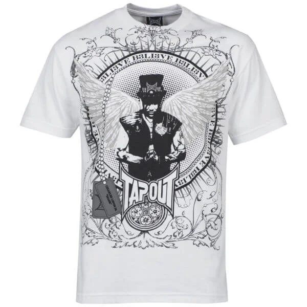 TapouT Men's We Still Believe T-Shirt - White - S - Weiß Bild 1