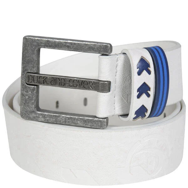 Duck and Cover Chevron Belt - S - Weiß Bild 1
