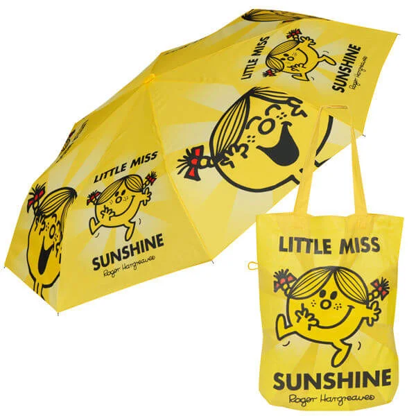 Little Miss Sunshine Tote Bag & umbrella set Bild 1