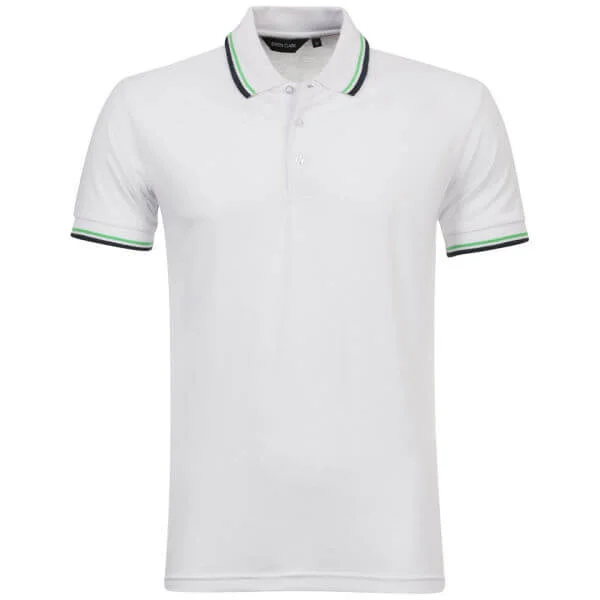 Simon Clarke Men's Pique Polo - M - Weiß Bild 1