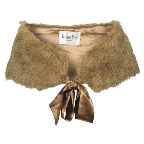 Rosie Fox Camel Faux Fur Bild 1
