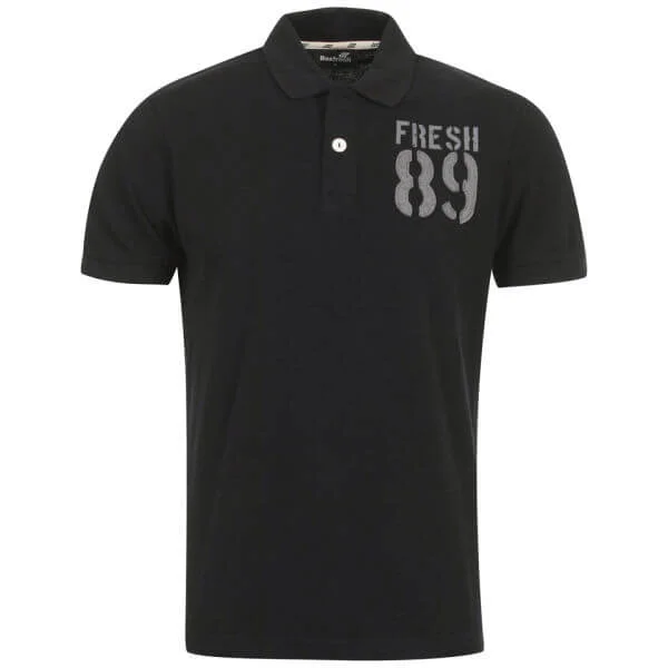Boxfresh Men's Kacela Polo Shirt - Black - XS - Schwarz Bild 1