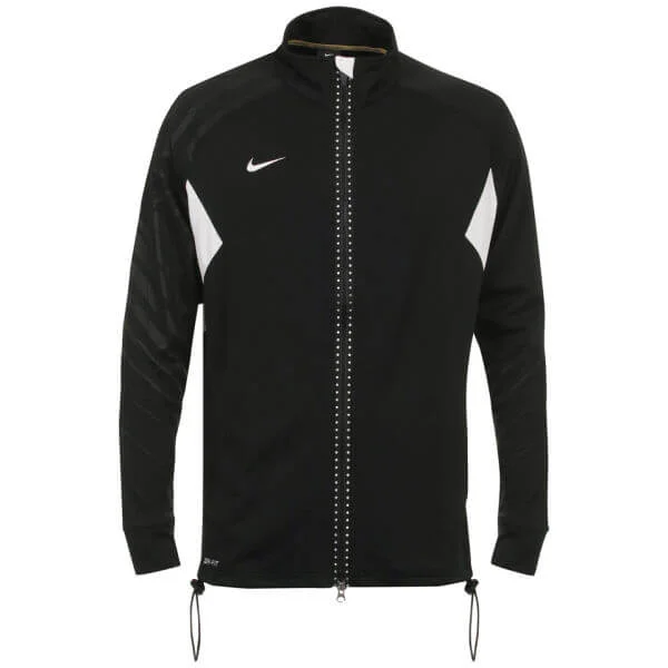 Nike Herren Basketball Team Warm-up Jacke - schwarz/weiß - S - Black/White Bild 1