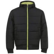 Sonneti Men's Toasty Windrunner Coat - Black/Green - S - Black/Green Bild 1
