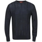 Kickers Men's Isle Cable Knit - Navy - S Bild 1