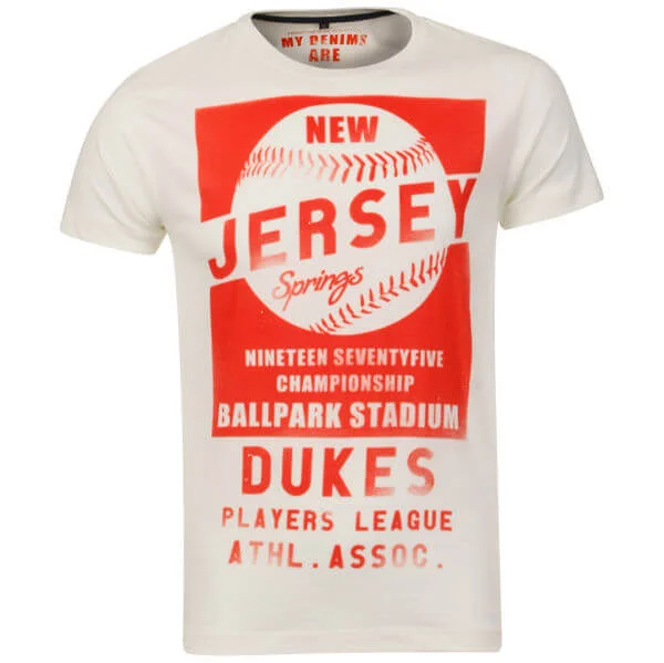 Jack & Jones Herren Tour T-Shirt - Cloud Dancer - S - Cloud Dancer Bild 1