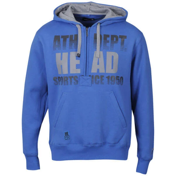 Head Men's 1/4 Zip Hoody - Blue - S - Blau Bild 1