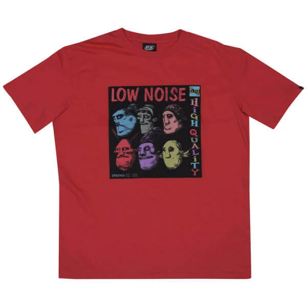 55DSL Men's Low Noise High Quality Graphic T-Shirt - Red - XXL Bild 1