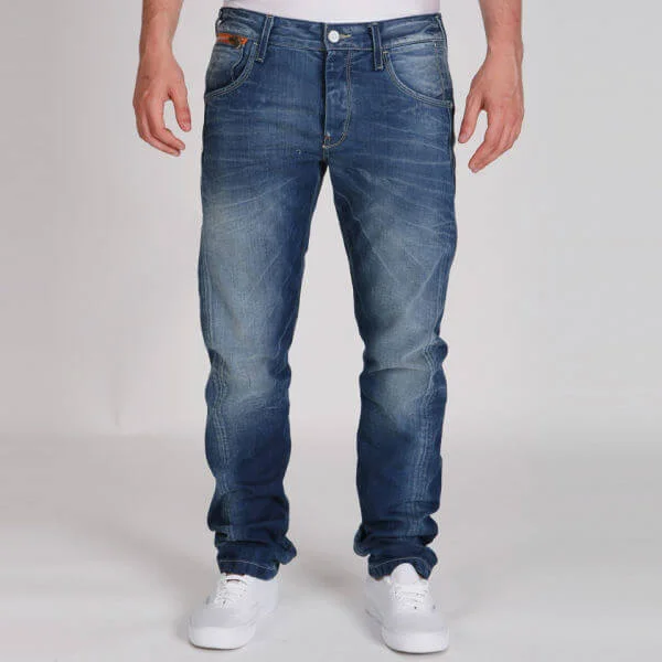 Jack & Jones Men's Nick Lab Dirty Age Jeans - Indigo - 30/30 - Indigo Bild 1