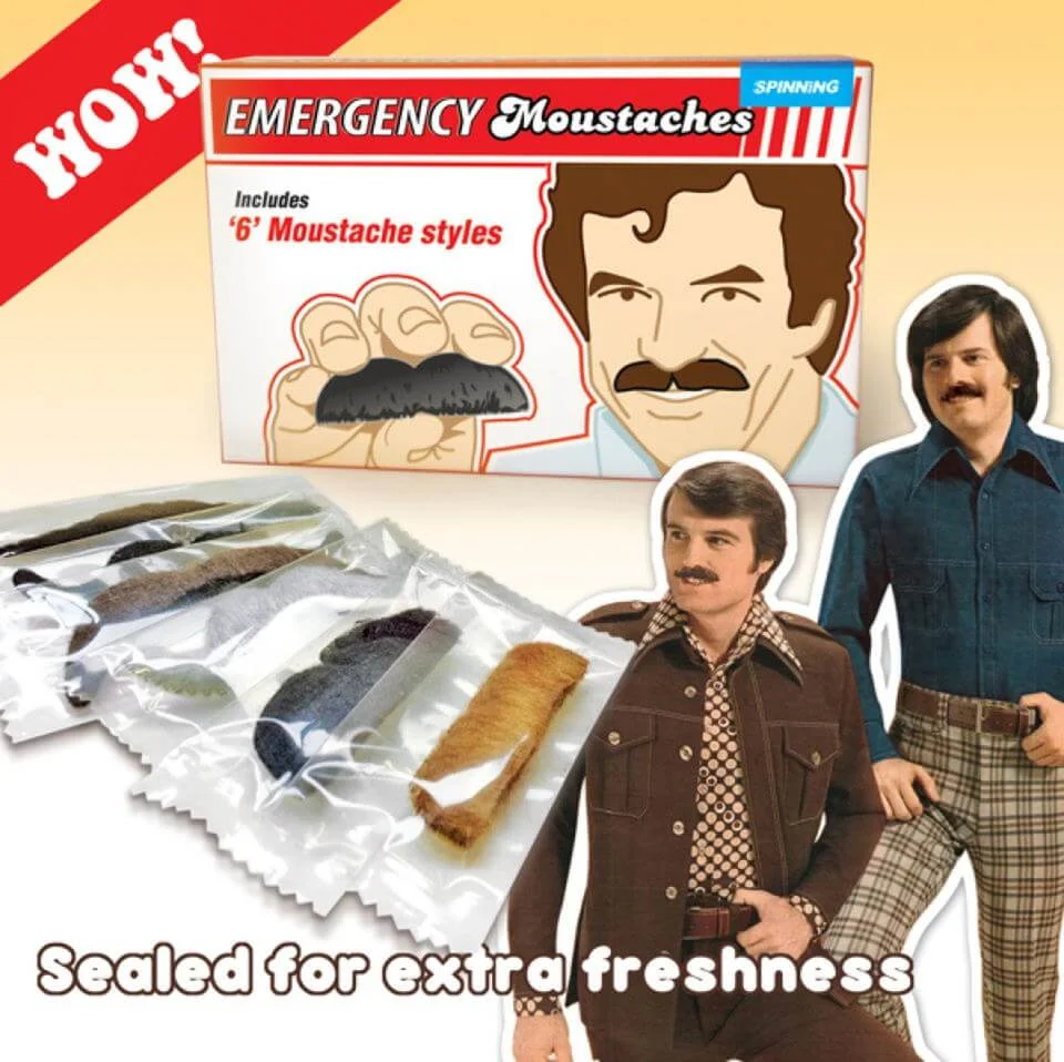 Notfall Schnurrbärte - Moustaches Bild 1