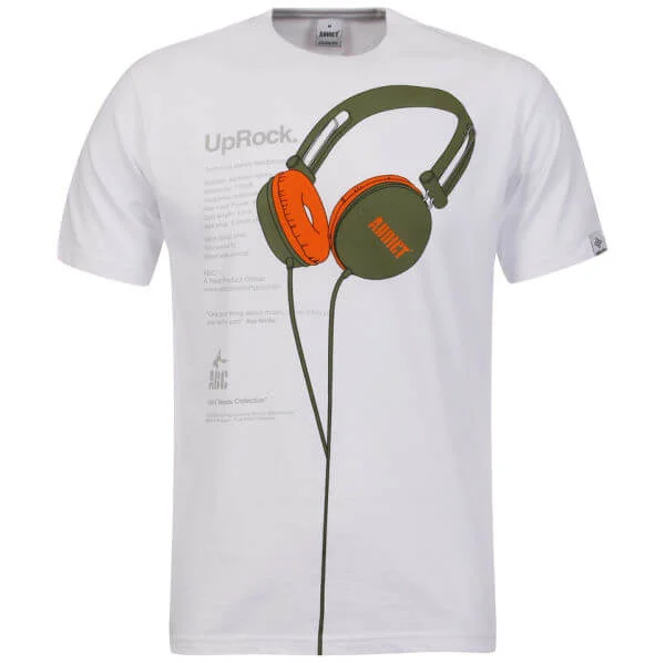 Addict Men's Uprock T-Shirt - White - S - Weiß Bild 1