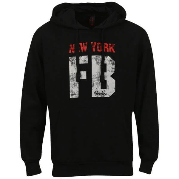 FUBU Men's New York FB Hoody - Black - S - Schwarz Bild 1