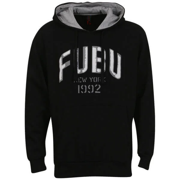FUBU Men's 1992 New York Hoody - Black - S - Schwarz Bild 1