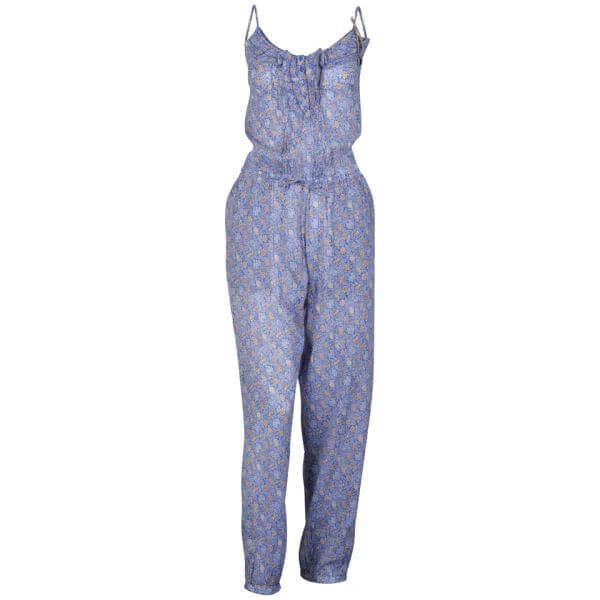 Pepe Women's Ava Printed Strappy Jumpsuit - Blue Multi - XS - Blue Multi Bild 1