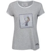 Pepe Women's Antibes Double Layer T-Shirt - Grey Marl - XS - Marley Grey Bild 1
