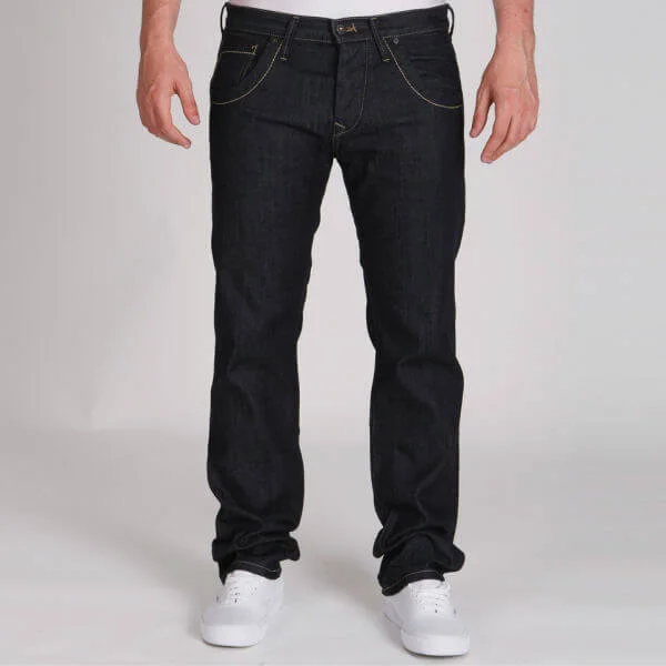 Pepe Men's Tooting Stretch Narrow Leg Jeans - Rinsed Dark Denim - 30S - Rinsed Dark Denim Bild 1