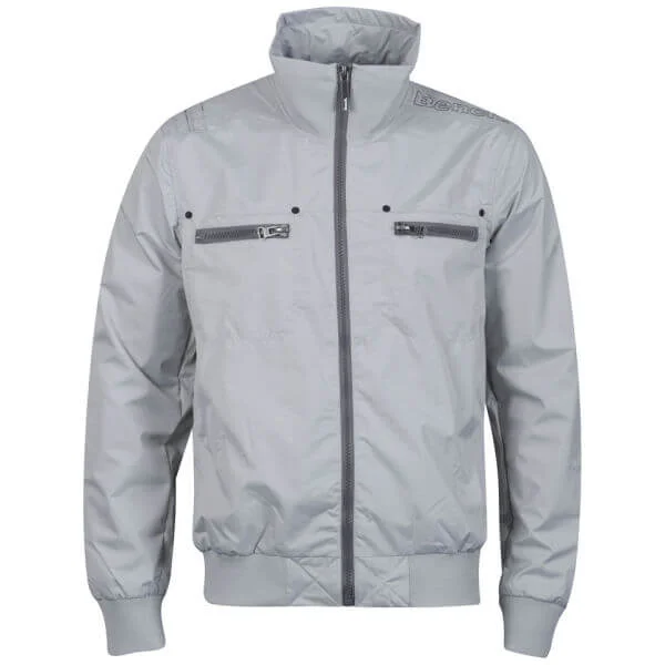 Bench Men's Ipo Zip Thru Jacket - Grey - S - Grau Bild 1
