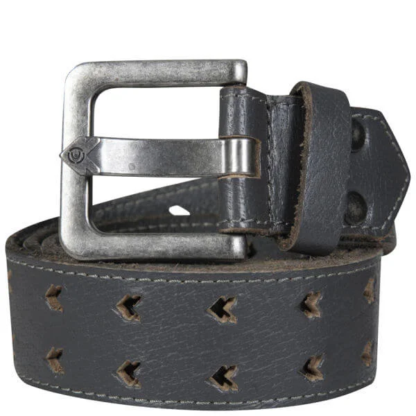 Duck and Cover Men's Chevron Buckle Belt - M - Blassrosa Bild 1