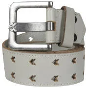 Duck and Cover Men's Chevron Buckle Belt - M - Grau Bild 1
