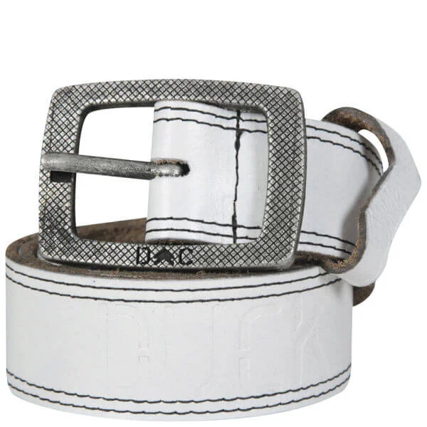 Duck and Cover Men's Embossed Belt - M - Weiß Bild 1