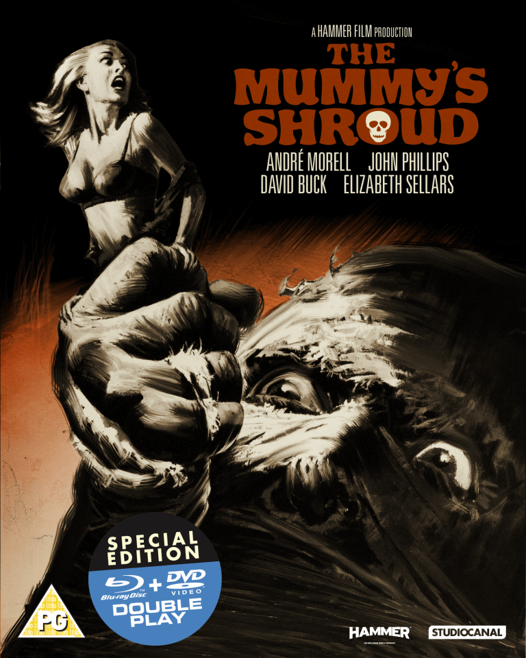 The Mummys Shroud - Double Play (Blu-Ray and DVD) Bild 1