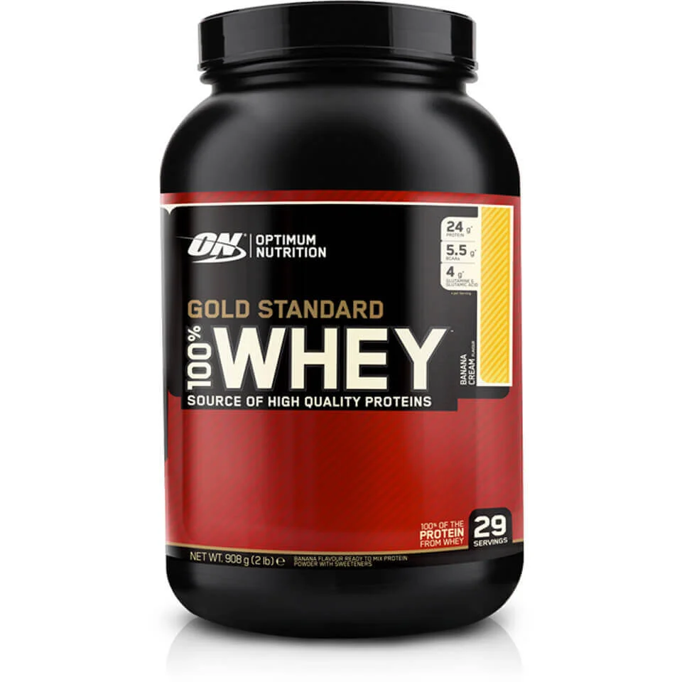 Optimum Nutrition Gold Standard 100% Whey - 4545g - Tüte - Banane Bild 1