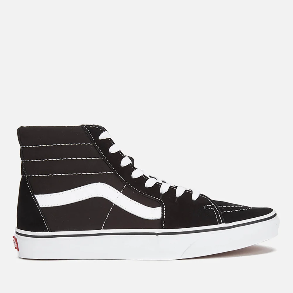 Vans Sk8 Hi-Top Trainers - Black/White - UK 7 Bild 1