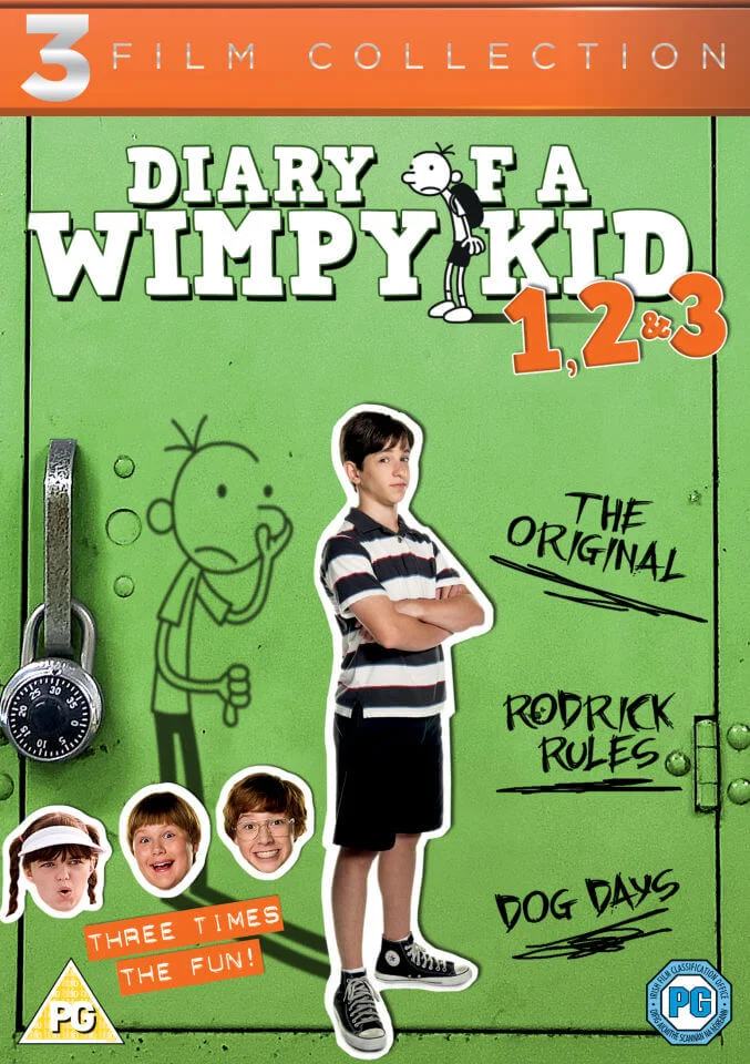 Diary of a Wimpy Kid 1-3 Bild 1