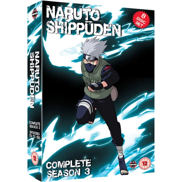 Naruto Shippuden- Komplette Serie 3: Episoden 101-153