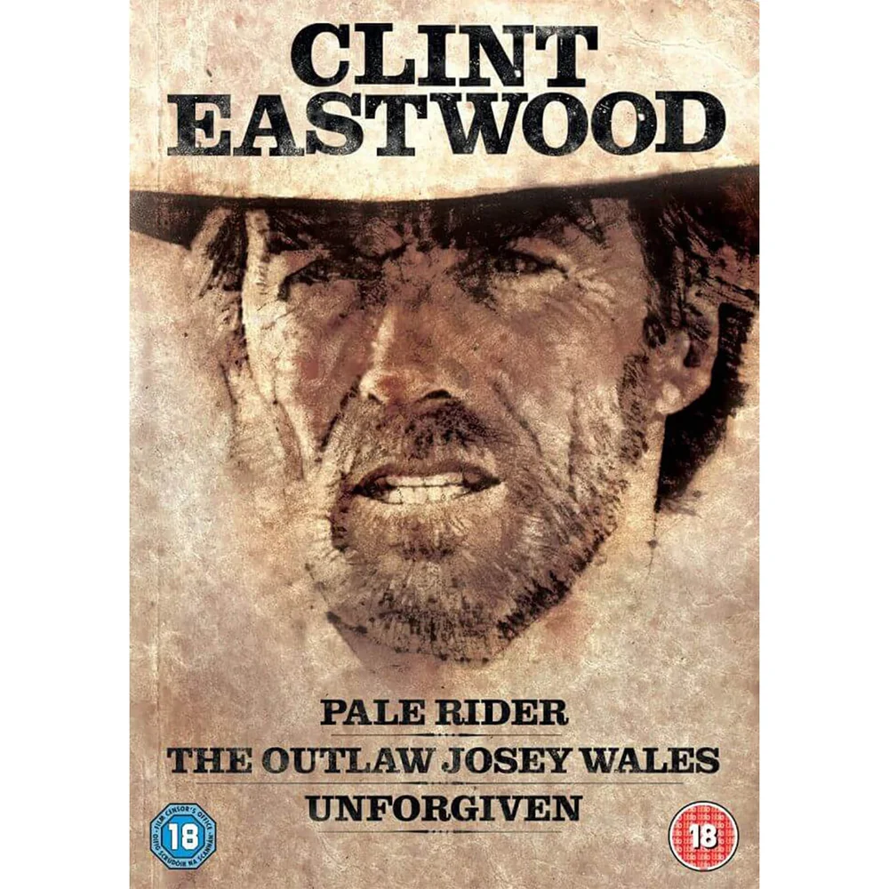 Clint Eastwood Westernsammlung (Fahler Reiter, Unforgiven, Der Gesetzlose Josey Wales) Bild 1