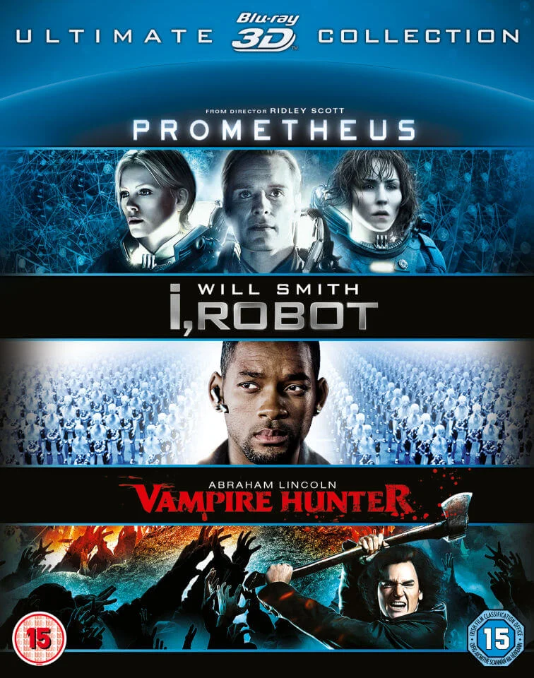 Prometheus / I Robot / Abraham Lincoln 3D Collection Bild 1