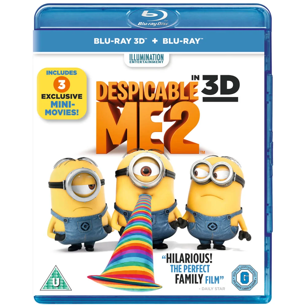 Ich – Einfach unverbesserlich 2 3D (Includes 2D Blu-Ray und UltraViolet Version) Bild 1