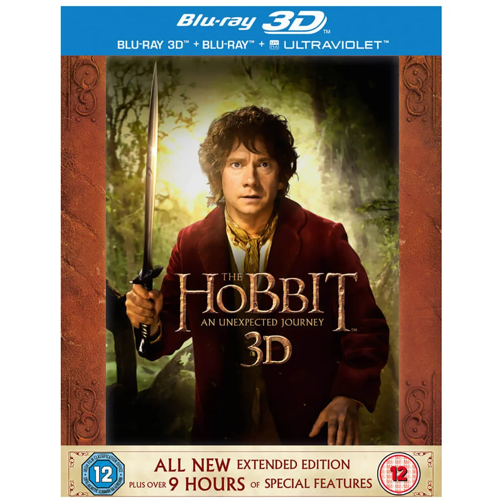 The Hobbit: An Unexpected Journey - Extended Edition 3D (Includes 2D Version and UltraViolet Copy) Bild 1