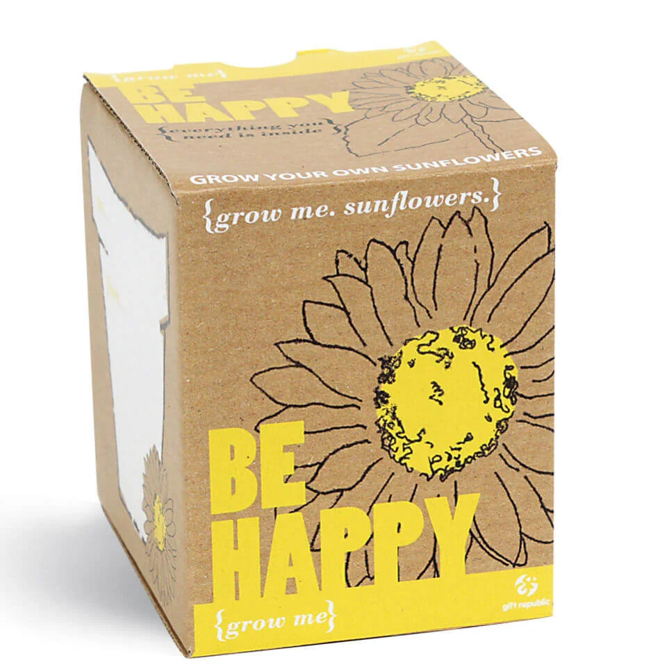 Grow Me, Sei Glücklich Sonnenblume Bild 1