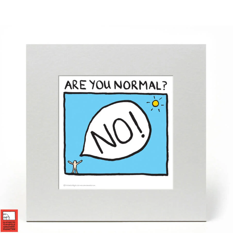 Are You Normal von Edward Monkton Bild 1