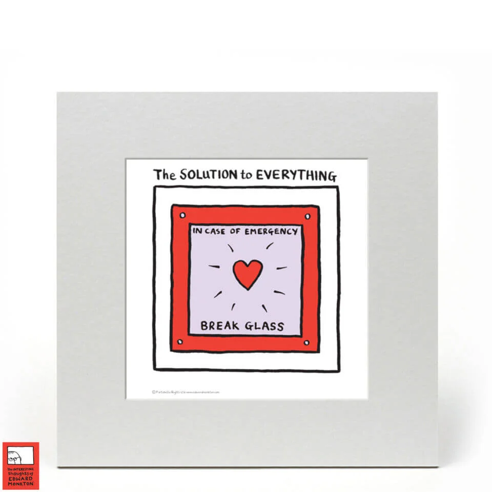 The Solution to Everything von Edward Monkton Bild 1