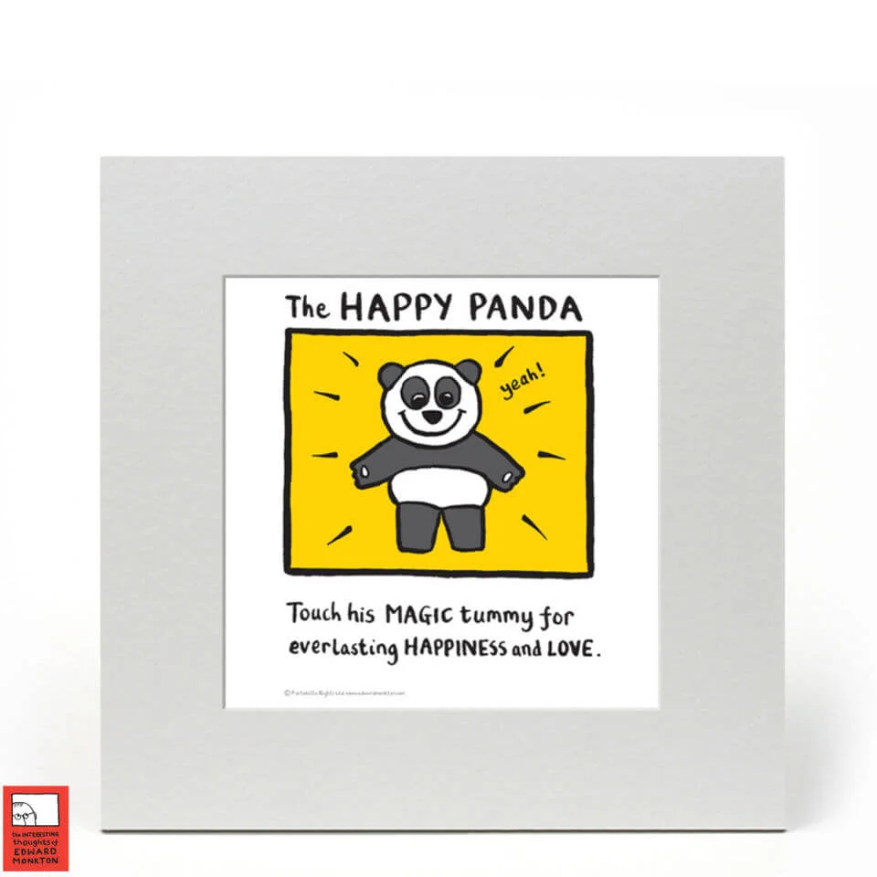 Happy Panda von Edward Monkton Bild 1