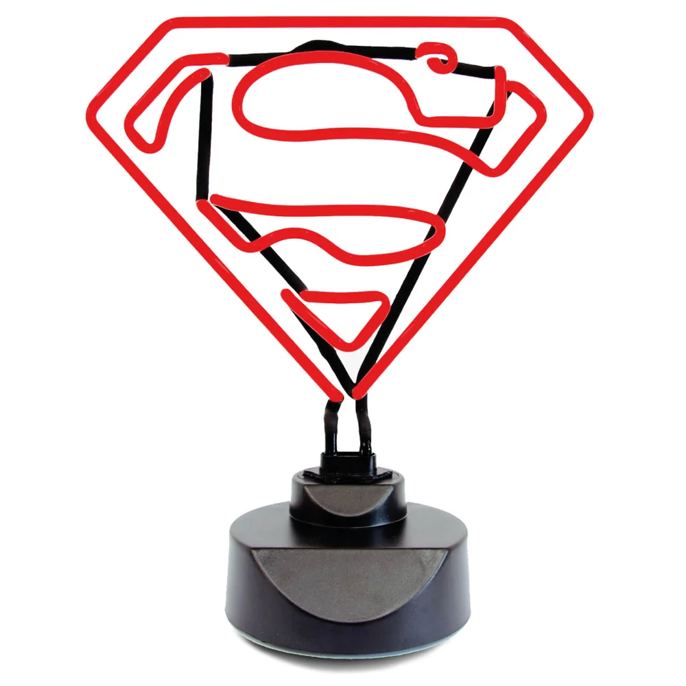 Superman Neon Licht von DC Comics Bild 1