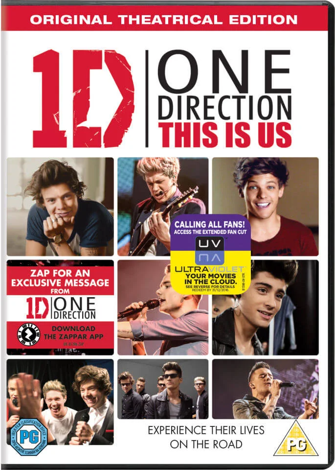 One Direction: This Is Us (Includes UltraViolet Copy) Bild 1