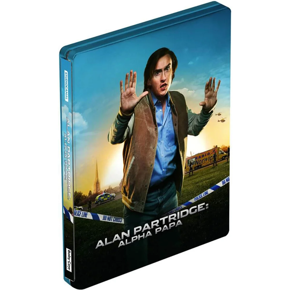 Alan Partridge: Alpha Papa - Steelbook Edition - Double Play (Blu-Ray und DVD) Bild 1