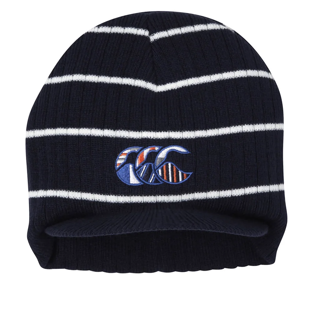 Canterbury Herren CCC Uglies Peak Beanie - Royalblau/Weiß Bild 1