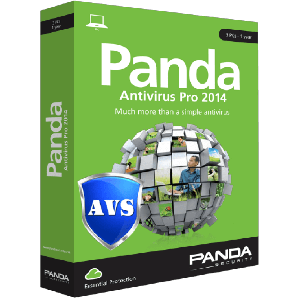 Panda 2014 Antivirus Pro (3 PCs / Lizenz, 1 Jahr) - Retail Minibox Bild 1