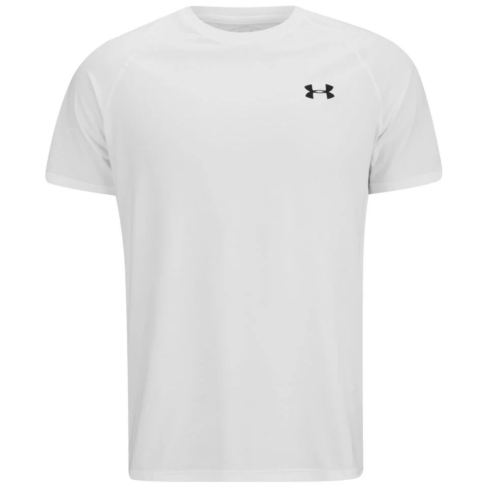 Under Armour Herren Tech T-Shirt Kurzarm - weiß - S - Weiß Bild 1