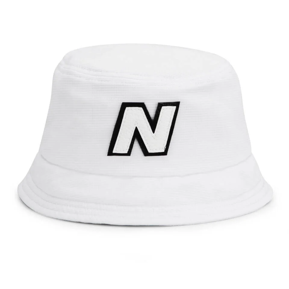 New Balance Unisex Glasto Ripstop Bucket Hat - Polyester Ripstop White Bild 1