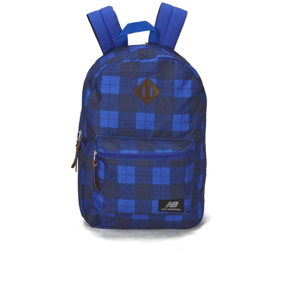 New Balance Check Backpack - Blue Check Bild 1