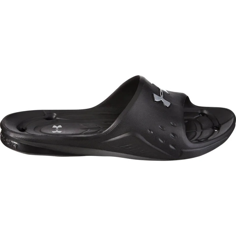 Under Armour Herren M Locker II SL Sandalen - Schwarz - 6 - Schwarz Bild 1