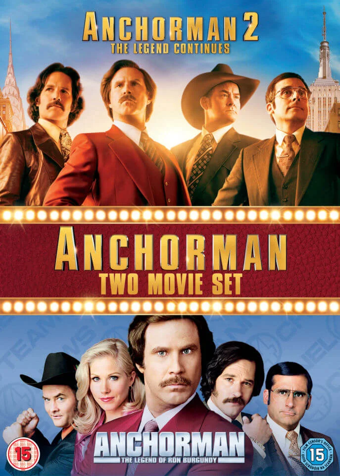 Anchorman: The Legend of Ron Burgundy / Anchorman 2: The Legend Continues Bild 1