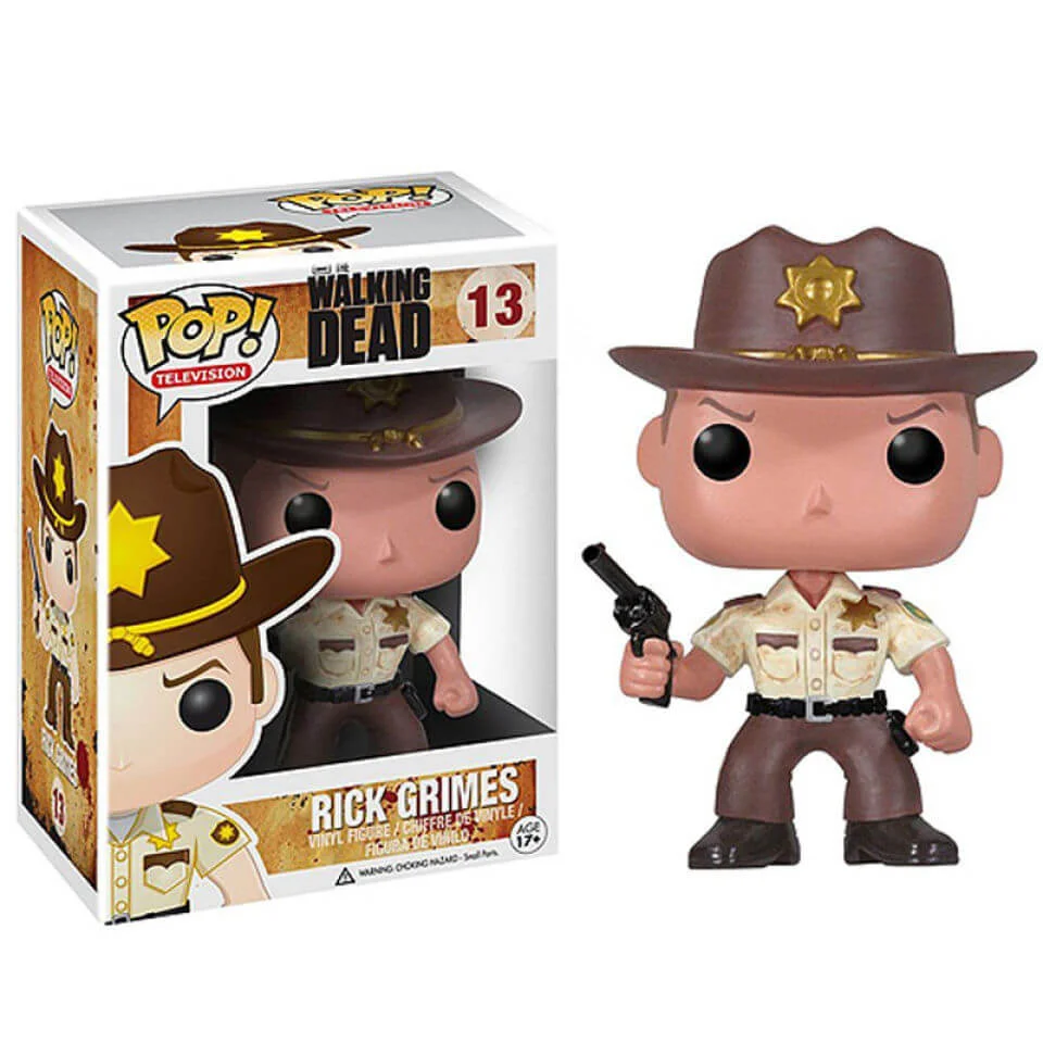 The Walking Dead Rick Grimes Pop! Vinyl Figur Bild 1