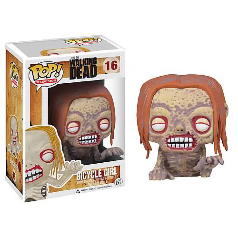 The Walking Dead Bicycle Girl Zombie Pop! Vinyl Figur Bild 1