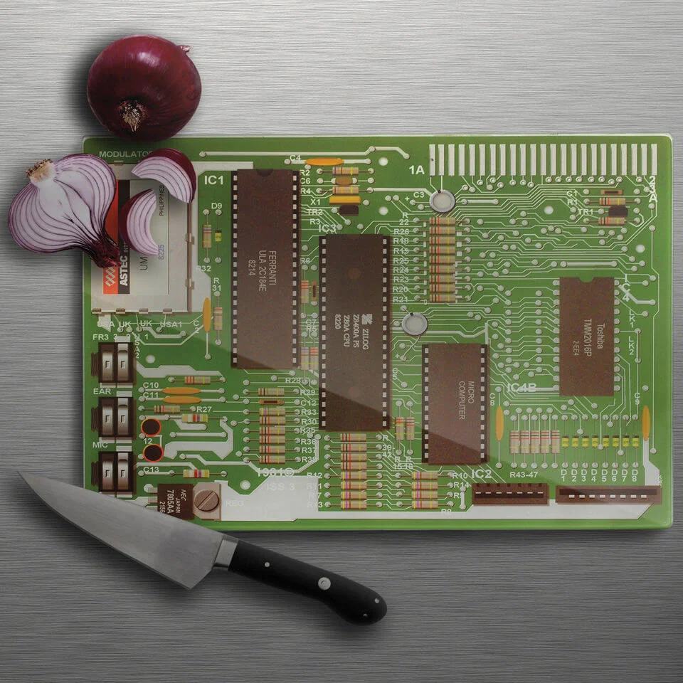 Motherboard-Schneidebrett Bild 1